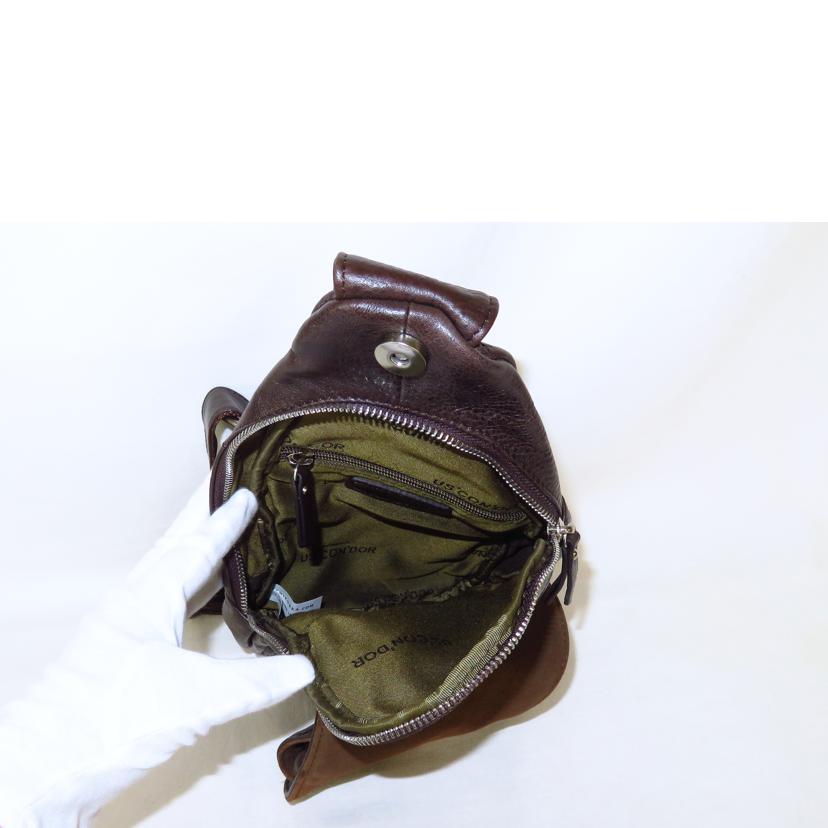 US CONDOR コンドル/レザーボディバッグ//Aランク/81