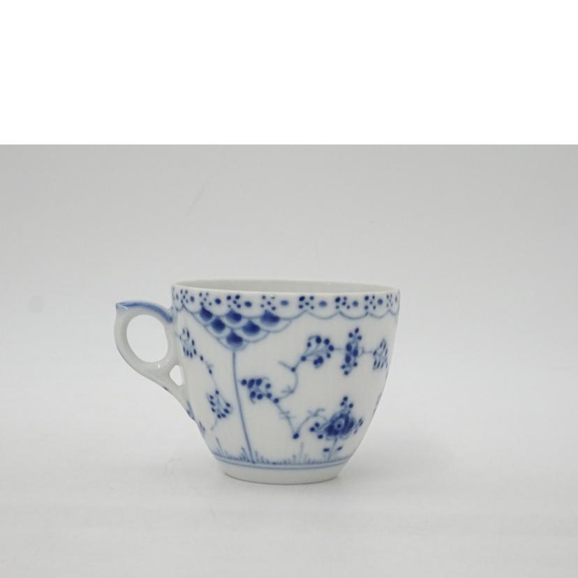 ロイヤルコペンハーゲン ロイヤルコペンハーゲン/ブルーフルーテッド ハーフレース カップ&ソーサー//SAランク/69