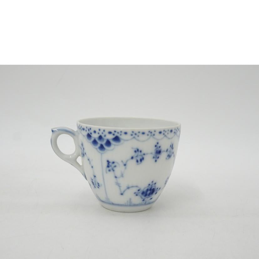 ロイヤルコペンハーゲン ロイヤルコペンハーゲン/ブルーフルーテッド ハーフレース カップ&ソーサー//SAランク/69