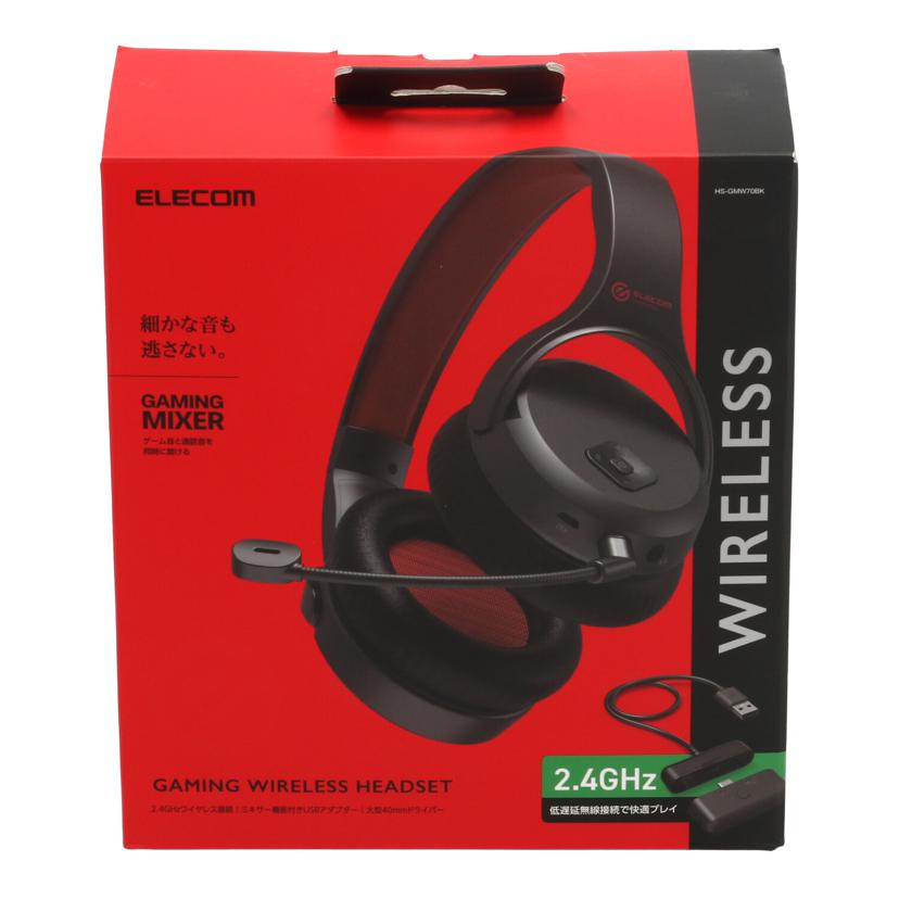 ELECOM エレコム/ヘッドセット/HS-GMW70BK//Bランク/62
