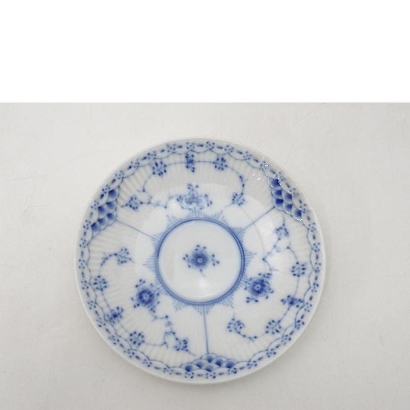 ロイヤルコペンハーゲン ロイヤルコペンハーゲン/ブルーフルーテッド ハーフレース カップ&ソーサー//SAランク/69