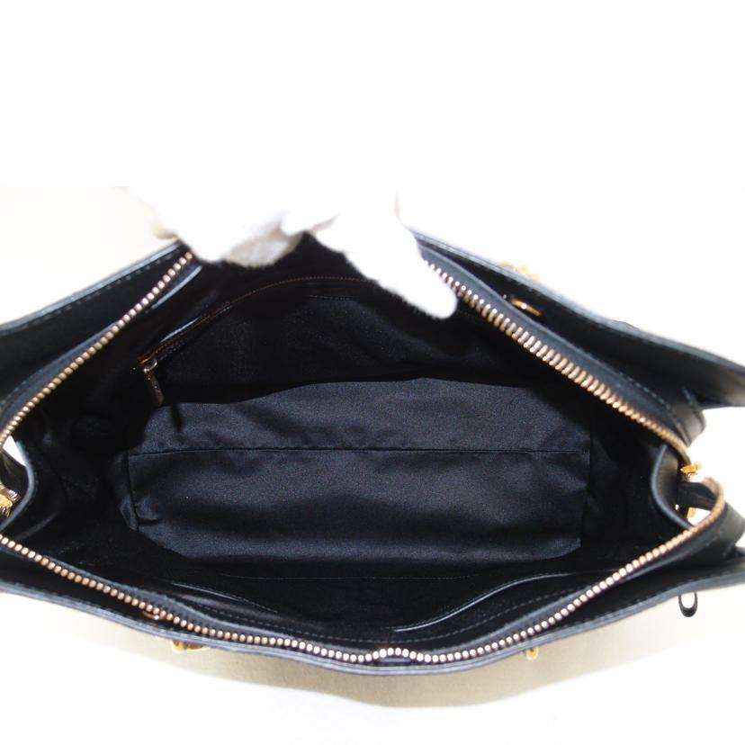 TOD’S/2wayトート/ブラック//Aランク/69