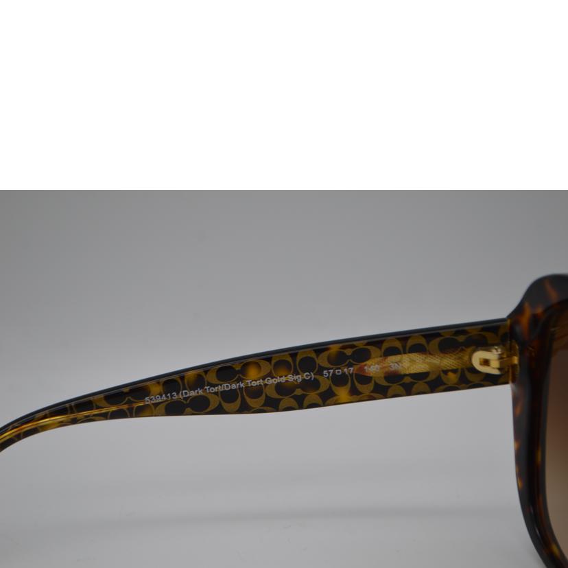 COACH コーチ/ウェリントンシグネチャーサングラス/HC8207F(L1645)//57 17 140 3N/Aランク/89