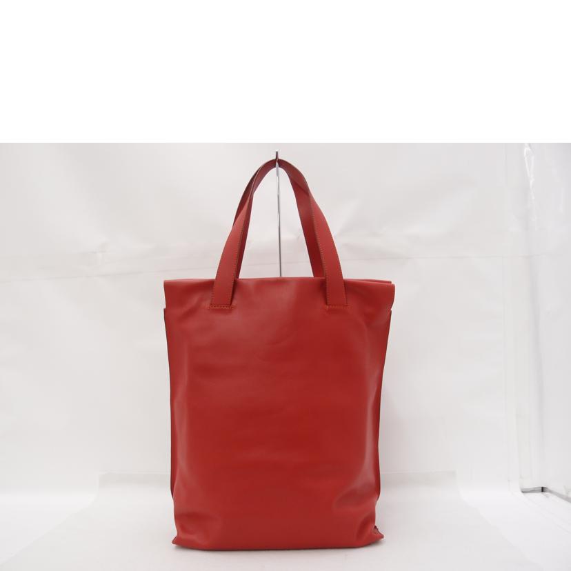 LOEWE/アナグラムショッパートート/レッド//Aランク/69