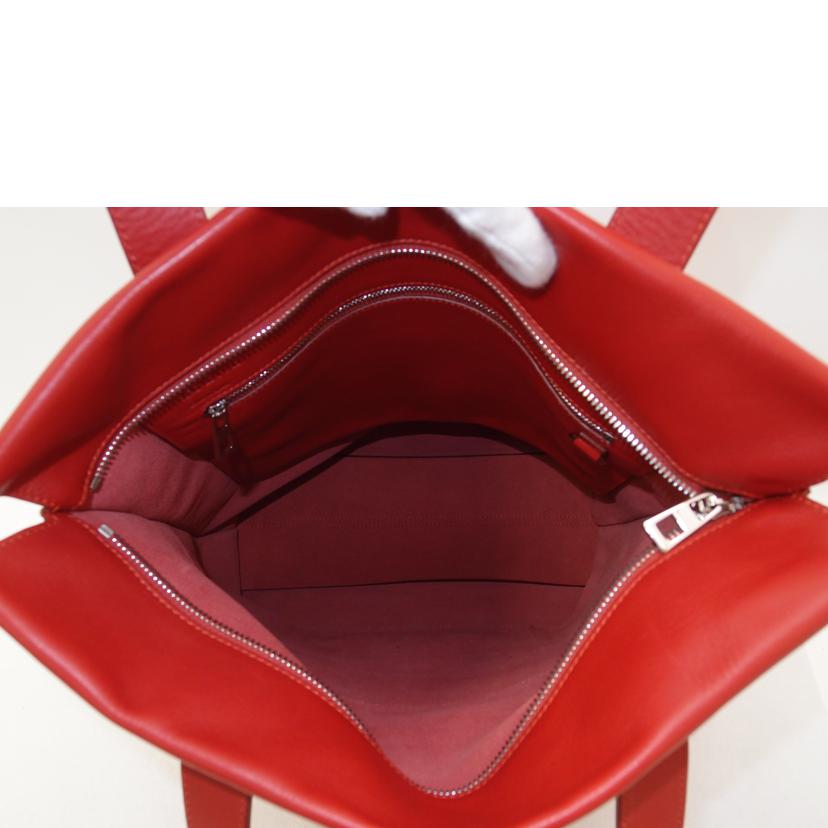 LOEWE/アナグラムショッパートート/レッド//Aランク/69