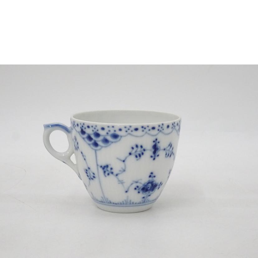 ロイヤルコペンハーゲン ロイヤルコペンハーゲン/ブルーフルーテッド ハーフレース カップ&ソーサー//SAランク/69