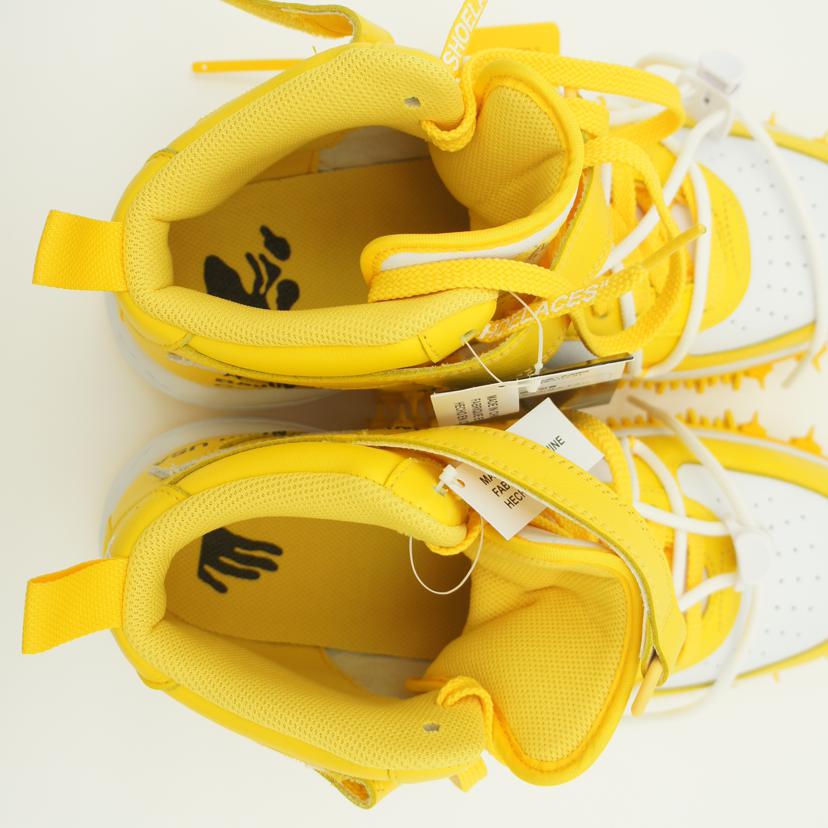 NIKE ナイキ/×OFF-WHITE AIR FORCE 1 MID SP LTHR/DR0500-101//Sランク/05
