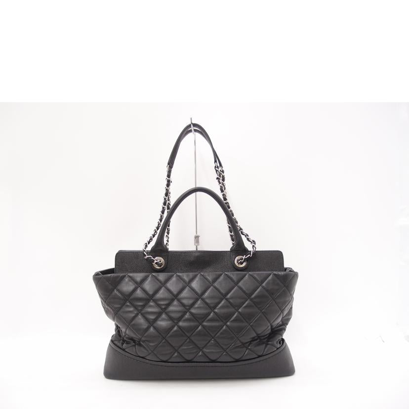 CHANEL シャネル/マトラッセ2wayハンド/ラム・キャビア/ブラック//191*****/Bランク/69