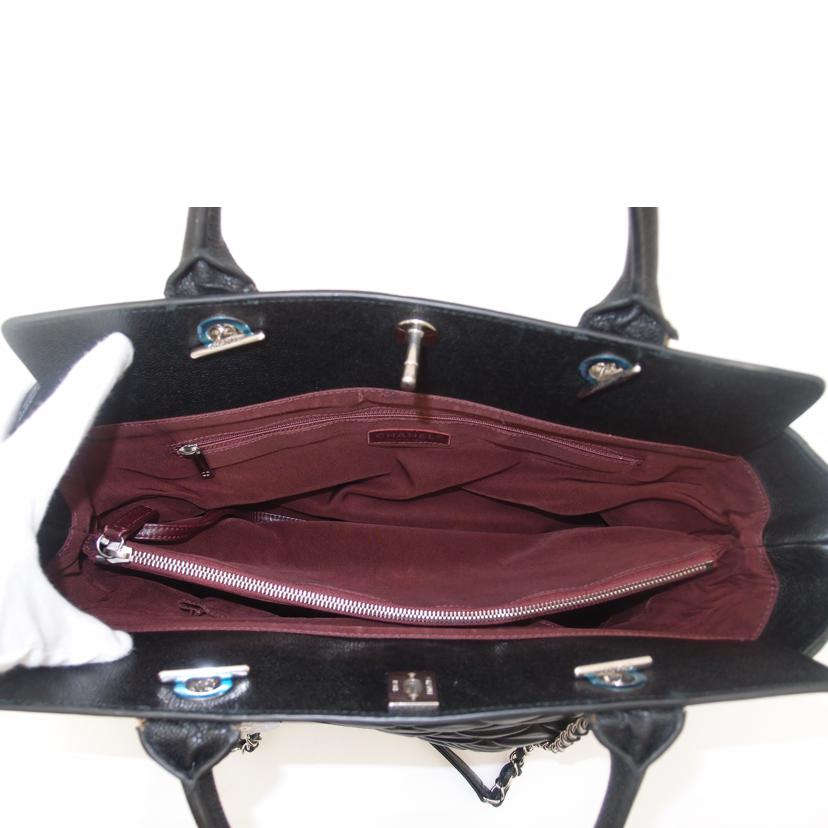 CHANEL シャネル/2wayハンド/ラム/キャビア//191*****/Bランク/69