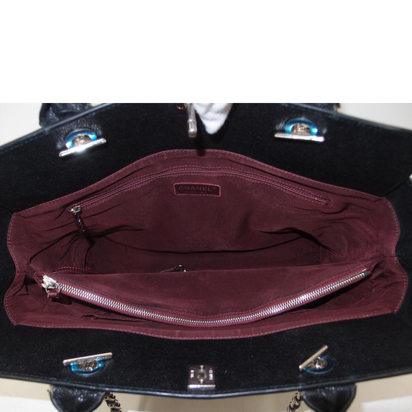 CHANEL シャネル/マトラッセ2wayハンド/ラム・キャビア/ブラック//191*****/Bランク/69