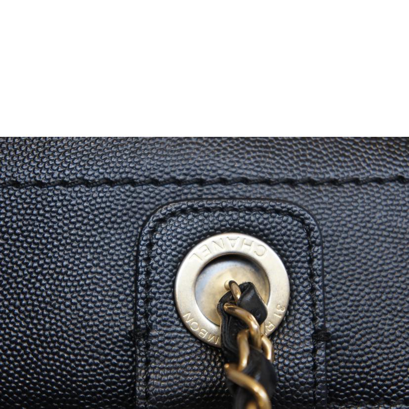 CHANEL シャネル/ドーヴィル/2wayトート/ブラック/57069//265*****/Aランク/92