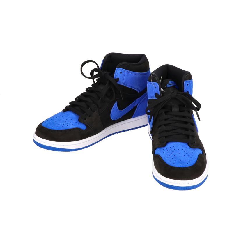 NIKE ナイキ/AIR JORDAN 1 RETRO HIGH OG Royal Reimagined/DZ5485-042//Sランク/05