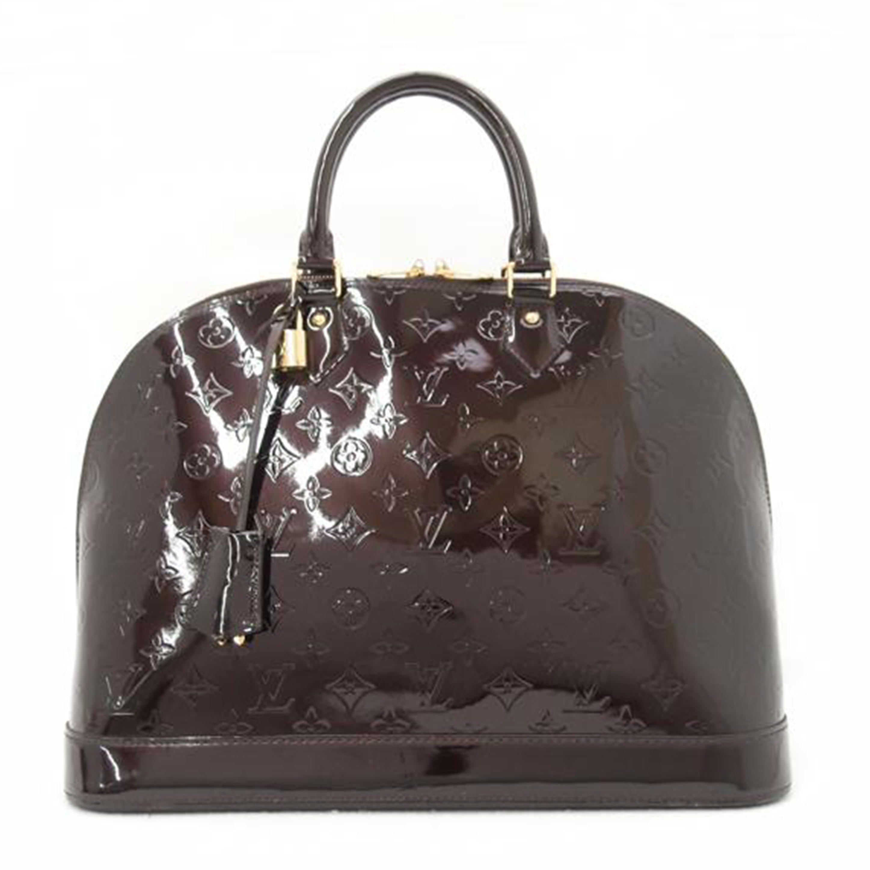 LOUIS VUITTON/アルマGM/ヴェルニ/アマラント/M93595//MI4***/Aランク/69