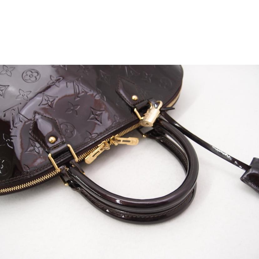LOUIS VUITTON/アルマGM/ヴェルニ/アマラント/M93595//MI4***/Aランク/69