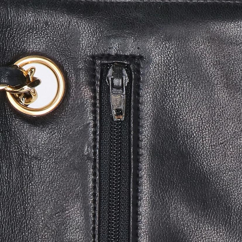 CHANEL シャネル/Wフラップチェーンショルダー G金具//031****/ABランク/09