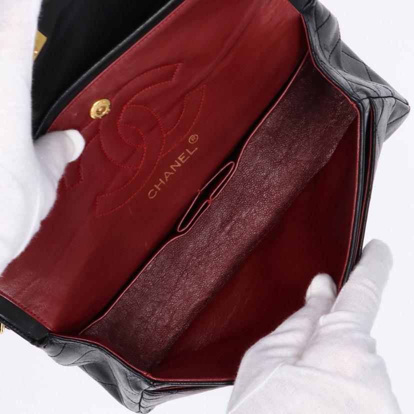 CHANEL シャネル/Wフラップチェーンショルダー G金具//031****/ABランク/09