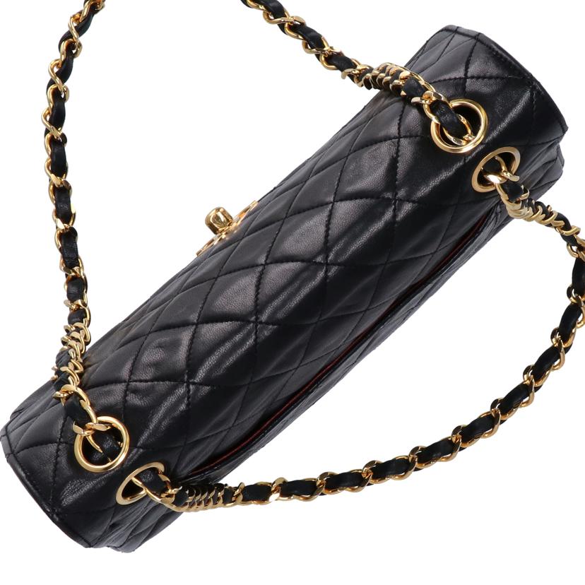 CHANEL シャネル/Wフラップチェーンショルダー G金具//031****/ABランク/09