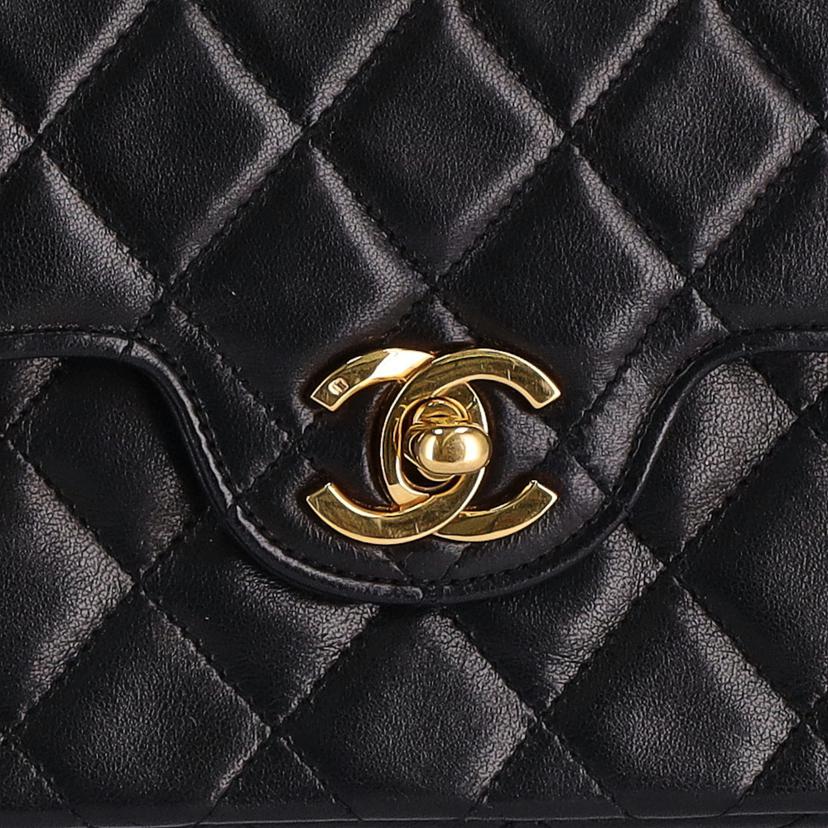 CHANEL シャネル/Wフラップチェーンショルダー G金具//031****/ABランク/09