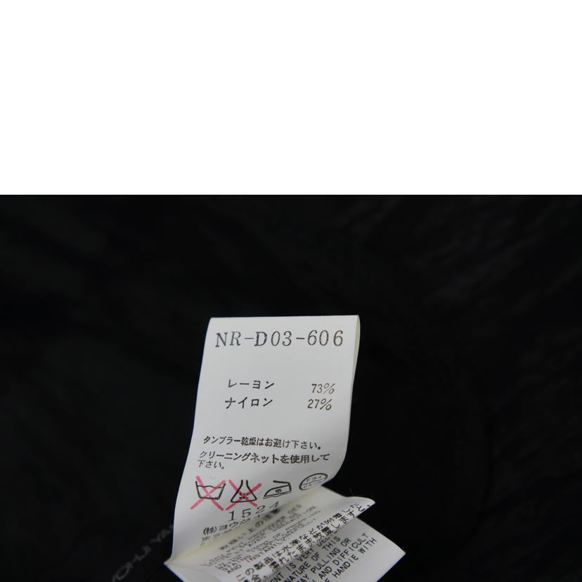 YOHJI YAMAMOTO+NOIR ヨウジヤマモトプリュスノアール/半袖ワンピース/NR-D03-606//ABランク/05