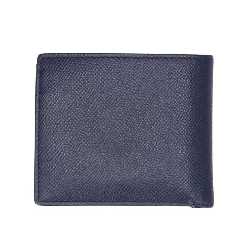 BURBERRY バーバリー/グレイニーレザー二つ折り財布/ネイビー/8014658//ABランク/18