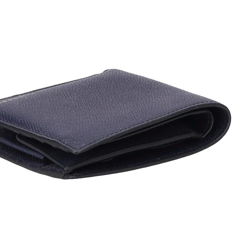 BURBERRY バーバリー/グレイニーレザー二つ折り財布/ネイビー/8014658//ABランク/18