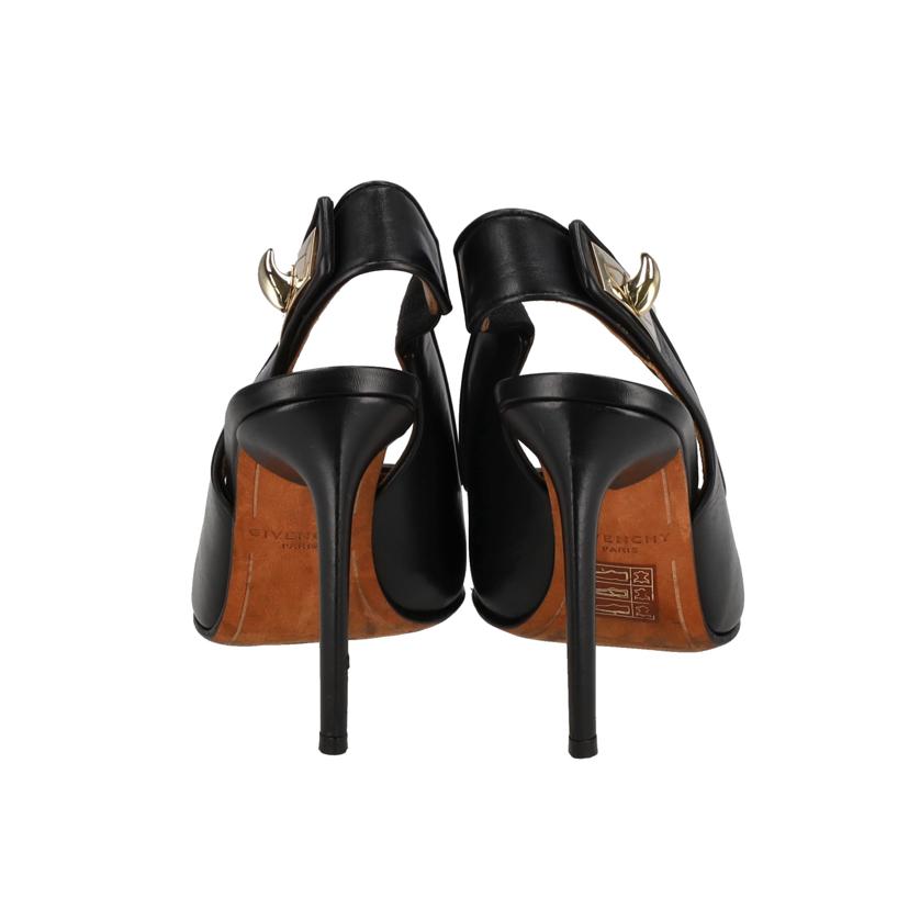 GIVENCHY ジバンシー/レザーヒールパンプス/ブラック//ABランク/18