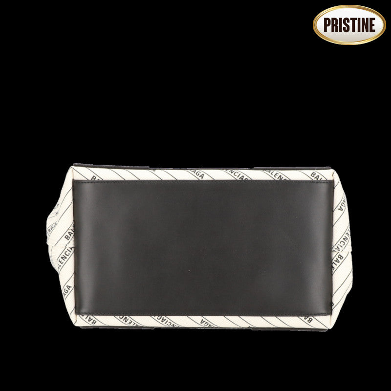 BALENCIAGA バレンシアガ/ネイビーカバス/マルチロゴストライプ/339933//921*/SAランク/91