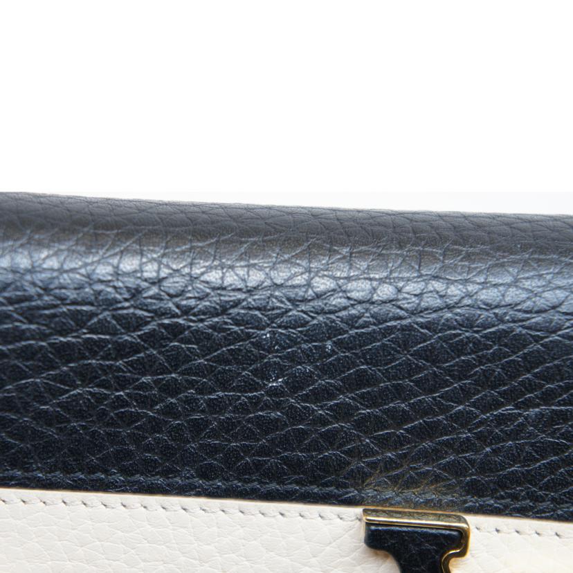 LV ルイヴィトン/ポルトフォイユ・カプシーヌ/黒/ベージュ/赤/M62133//MI4***/ABランク/92