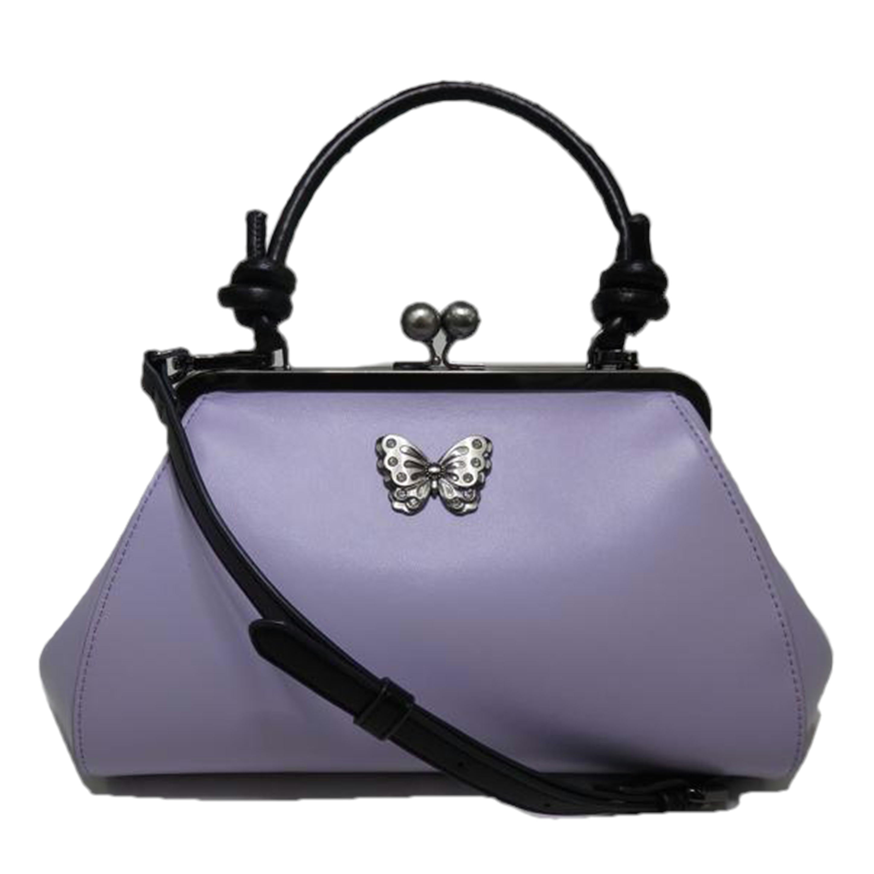 anasui アナスイ/アナスイ エイミー がま口 2way 紫//Aランク/84