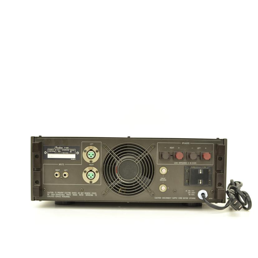 Accuphaze/パワーアンプ Accuphazu P400/P-400//D1X446/Cランク/75