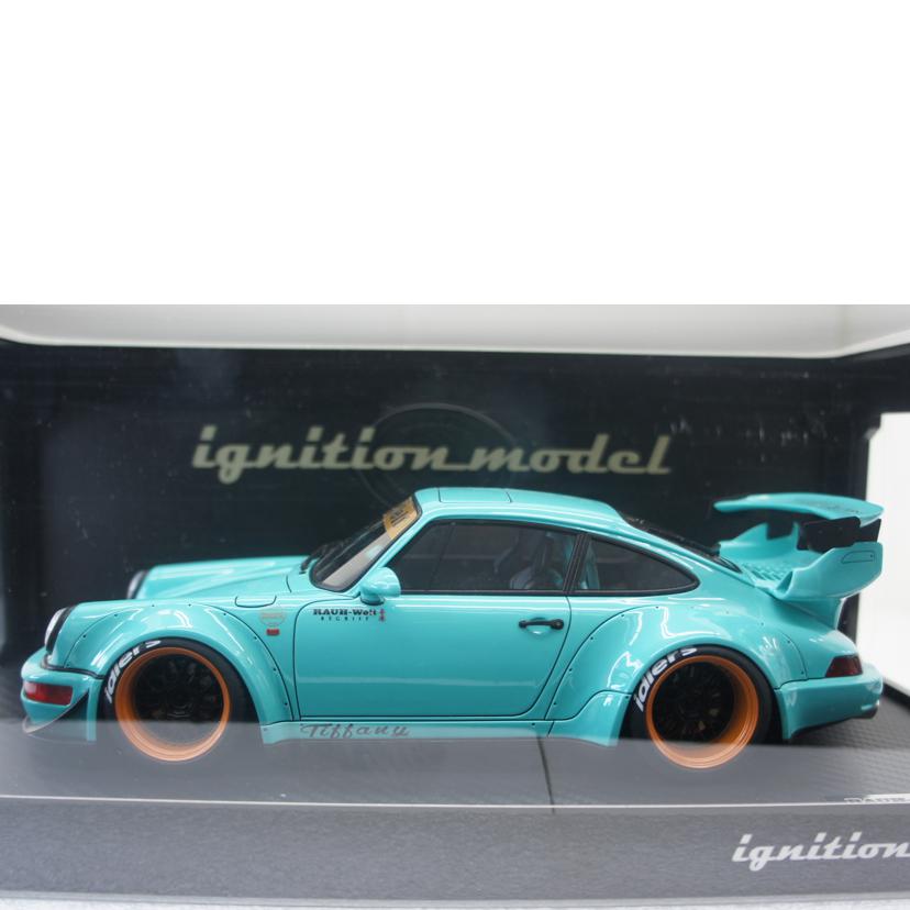 ignition mode イグニッションモデル/1:18 RWB 964 Light Blue 2458/2458//Aランク/01