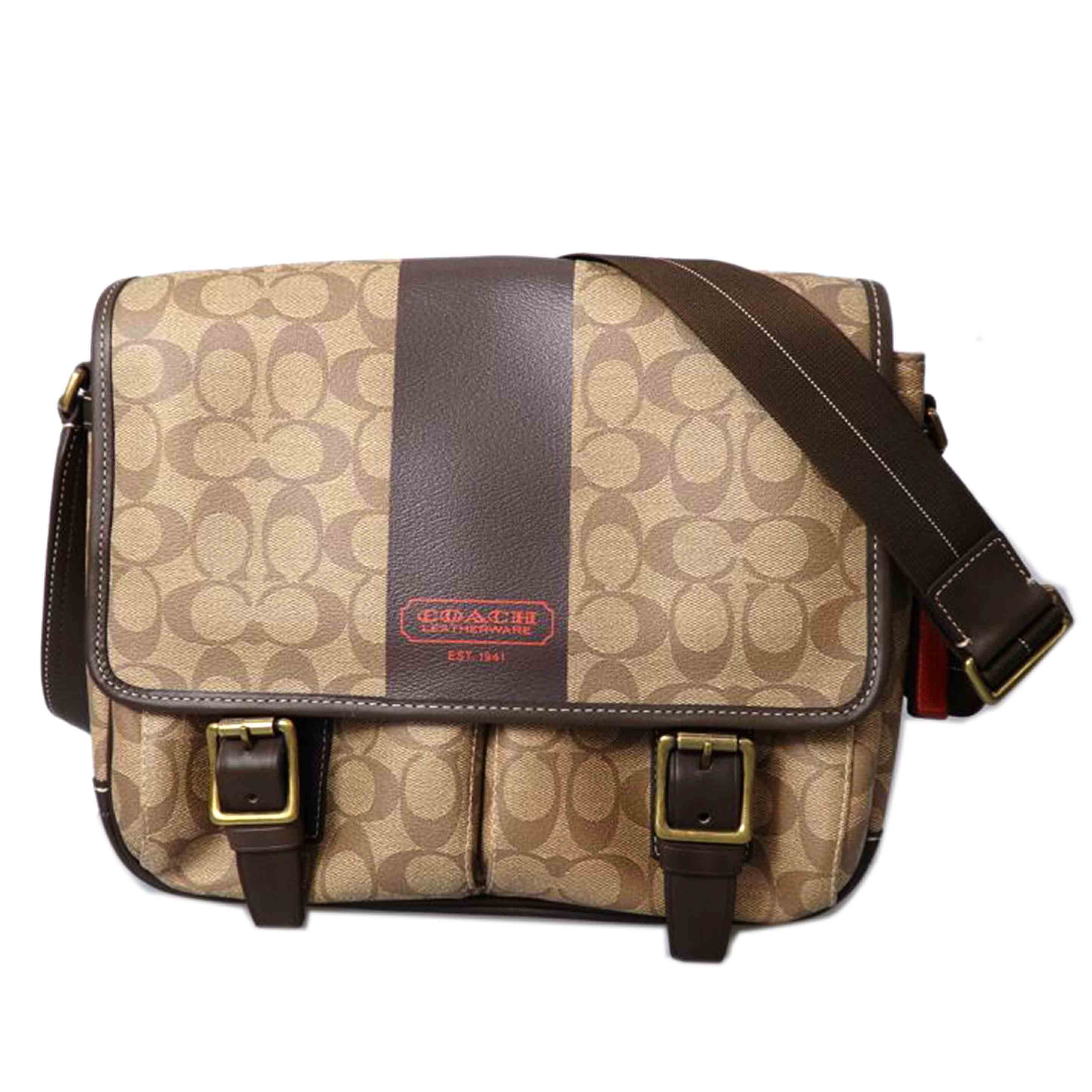 COACH コーチ/シグネチャーメッセンジャーバッグ/F70077//F10**/Bランク/76