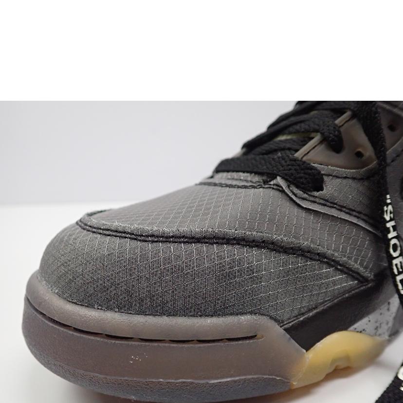 NIKE × OFF WHITE ナイキ × オフホワイト/AIR JORDAN 5 RETRO SP/CT8480-100//27.5cm/Bランク/62