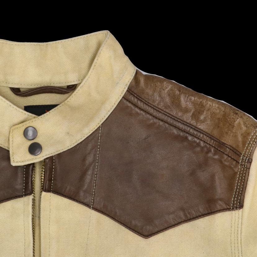 RED MOON レッドムーン/ワークジャケット/レザー×コットン//ABランク/18