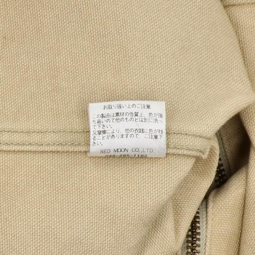 RED MOON レッドムーン/ワークジャケット/レザー×コットン//ABランク/18
