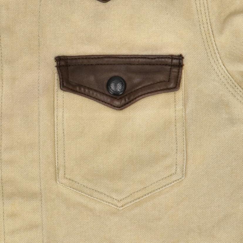 RED MOON レッドムーン/ワークジャケット/レザー×コットン//ABランク/18