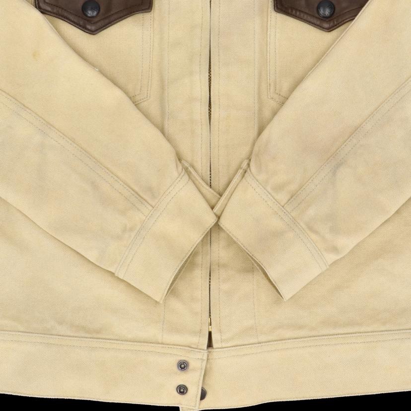 RED MOON レッドムーン/ワークジャケット/レザー×コットン//ABランク/18