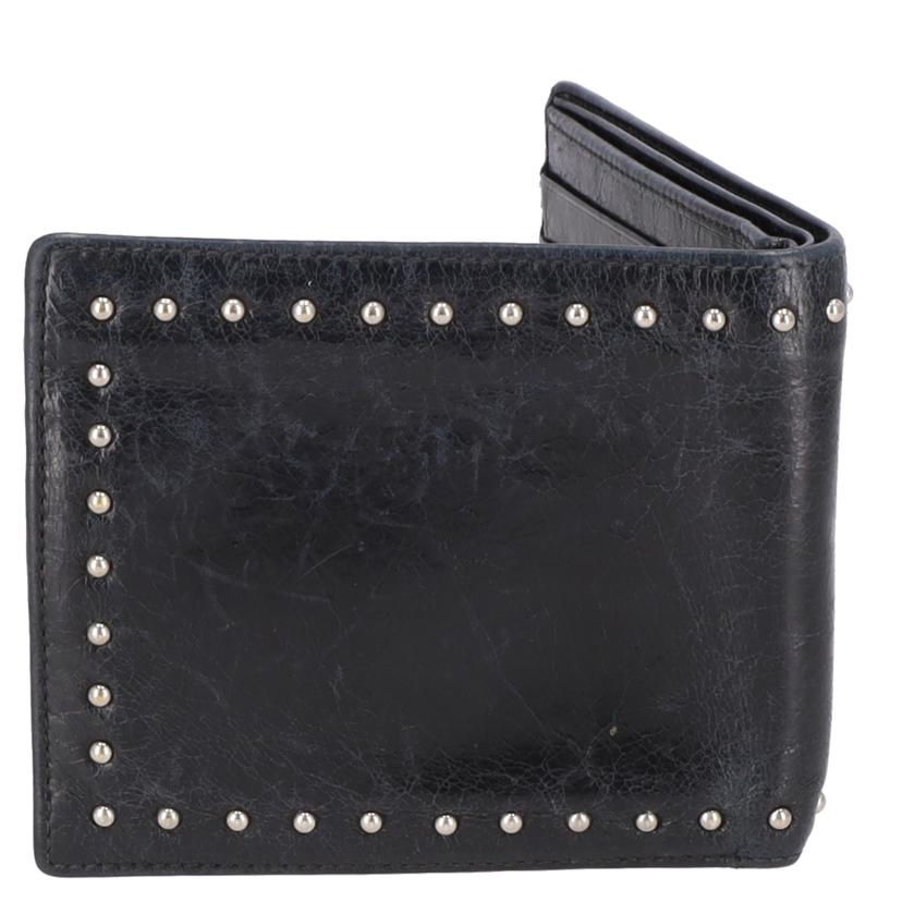 PRADA プラダ/ビジュー/二つ折り財布/カード・札入れ/ブラック/2M0513//ABランク/18