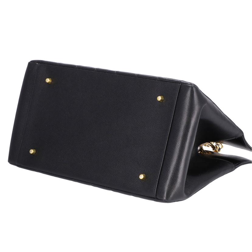 CHANEL シャネル/ココマークチェーンハンド/キャビアスキン/G金具//478****/ABランク/09