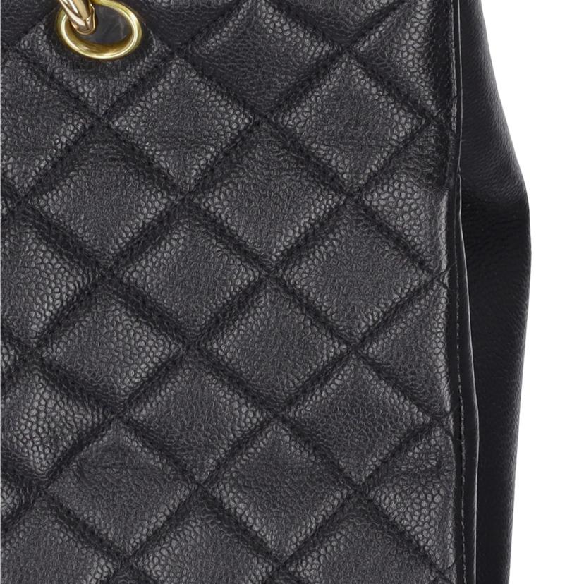 CHANEL シャネル/ココマークチェーンハンド/キャビアスキン/G金具//478****/ABランク/09