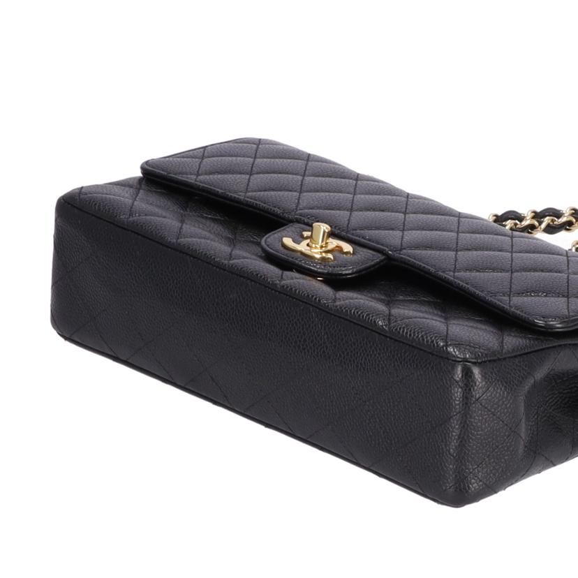 CHANEL シャネル/Wフラップチェーンショルダー/キャビアスキン/G金具//134*****/ABランク/09