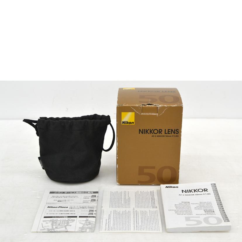 Nikon/交換レンズ/AF-S 50mm f/1.8G//2506627/ABランク/75