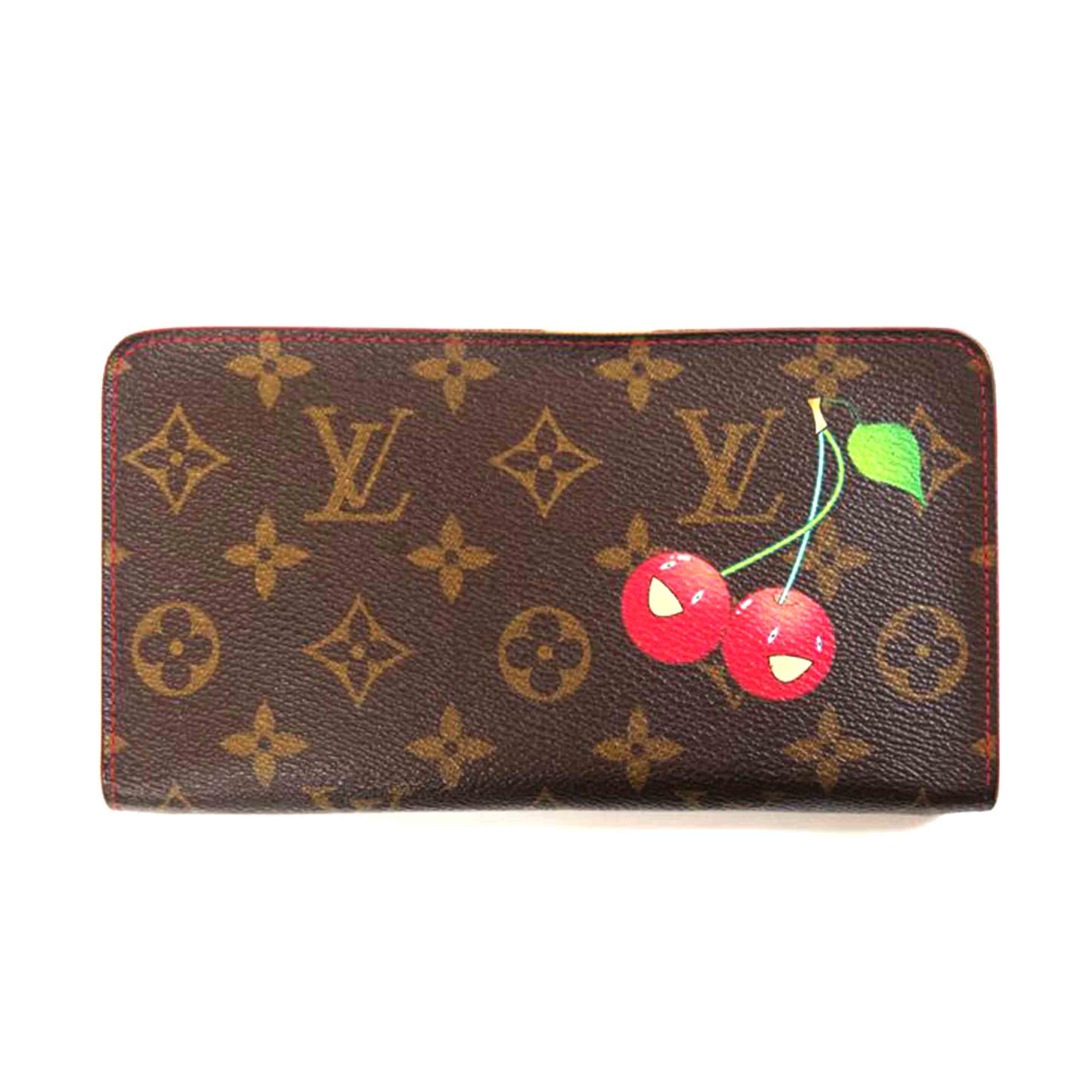 LV ルイヴィトン/ポルトモネジップ/モノグラム チェリー/M95006//TH0***/Bランク/71