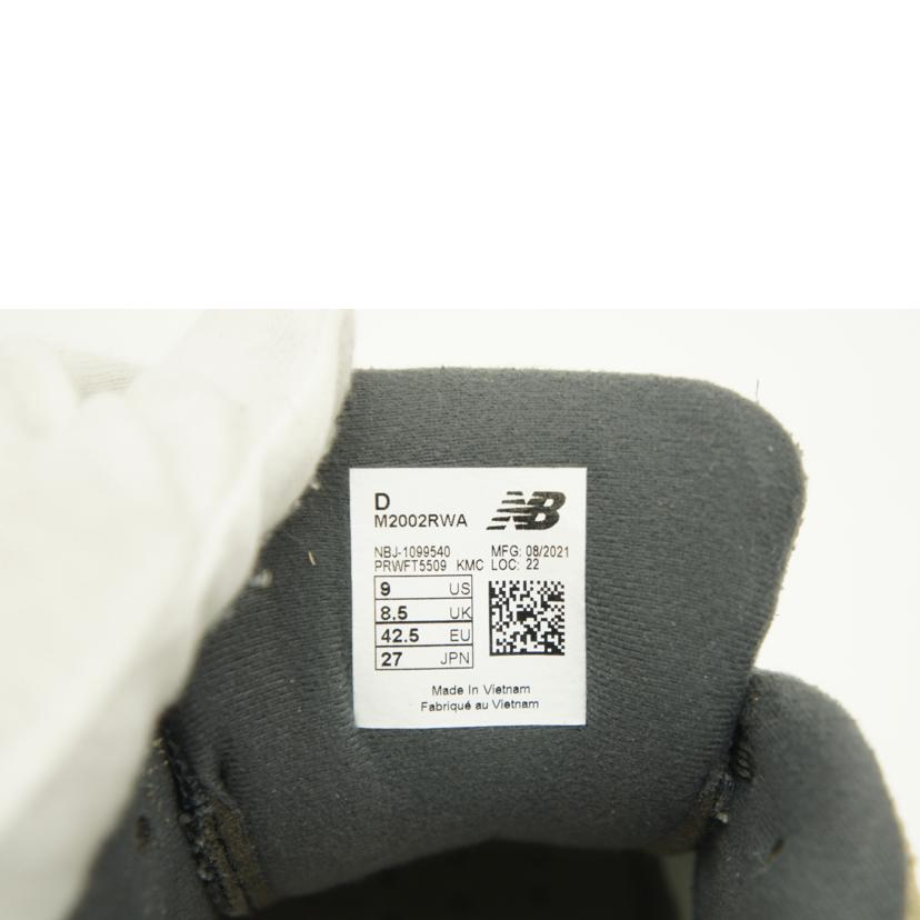 NewBalance ニューバランス/スニーカー/ベージュ×パープル/M2002RWA//ABランク/42
