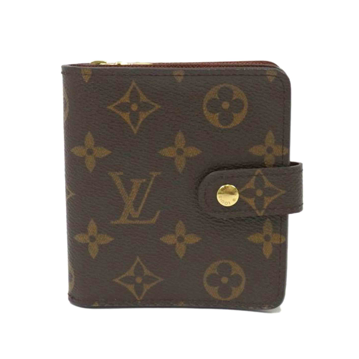 LOUIS VUITTON ルイヴィトン/コンパクトジップ/モノグラム /M61667 //MI0***/Aランク/25