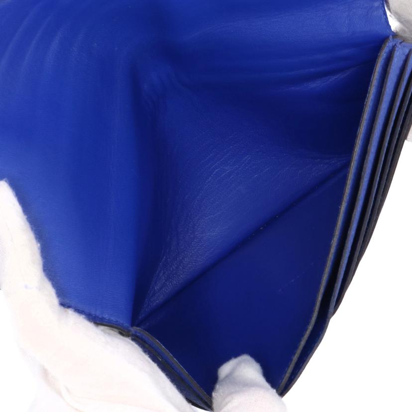 HERMES エルメス/ドゴン ロングウォレット/ブルー//TBY*****/ABランク/06