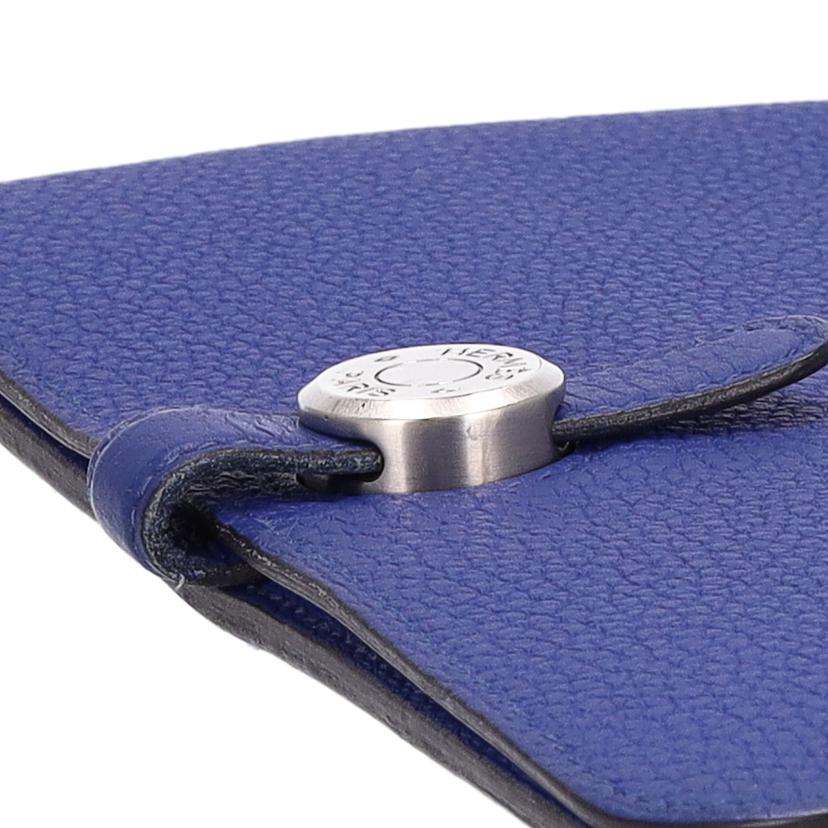 HERMES エルメス/ドゴン ロングウォレット/ブルー//TBY*****/ABランク/06