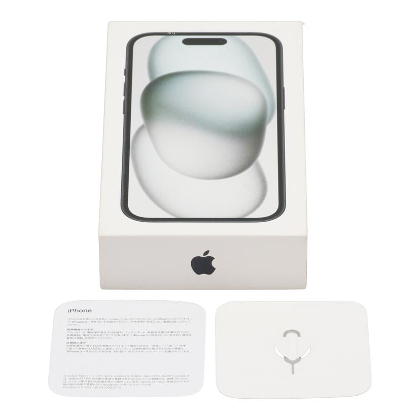 Apple SIMロックなし アップル /iPhone15 128GB/MTMH3J/A//FM65VQQ439/Bランク/01