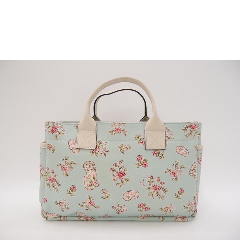 GUCCI グッチ/チルドレンズフラワートート/ミントグリーン/628159//525***/Aランク/69