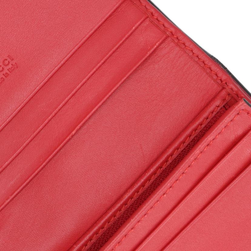 GUCCI グッチ/GGスプリーム/チェリー二つ折り財布/476050//114*/Aランク/18